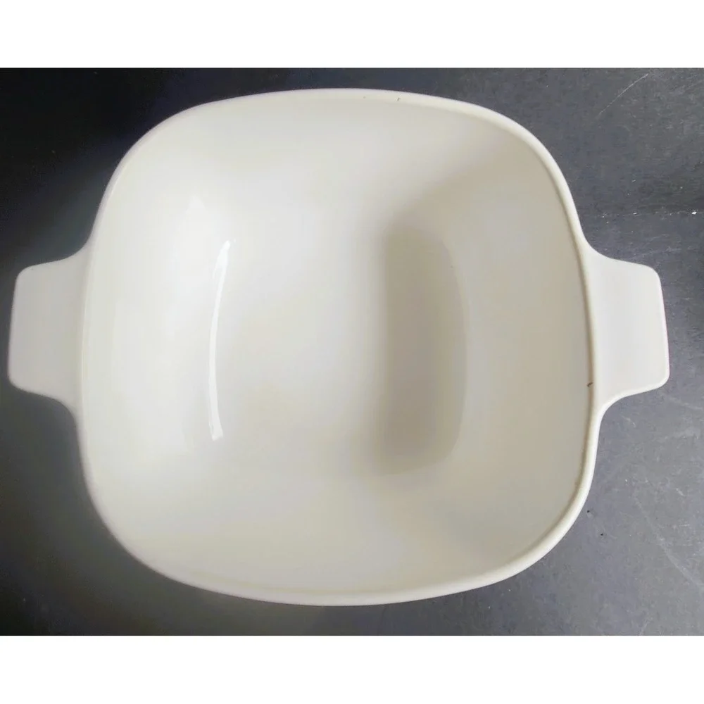 Vintage Corning Ware Blue Cornflower Casserole Dish White Square Baking Pan